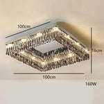 Giano Crystal Ceiling Light