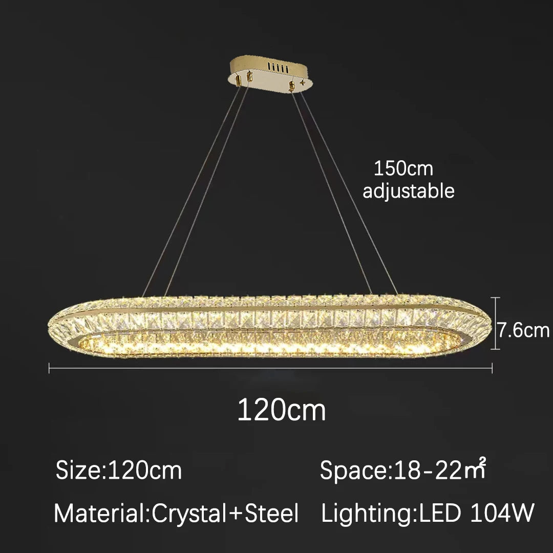 Bacci Crystal Kitchen Chandelier