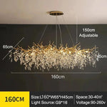 Albero Collection Crystal Chandelier