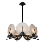 Callisto Seven Light Pendant Black