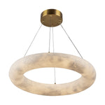 Camila LED Chandelier Brushed Brass