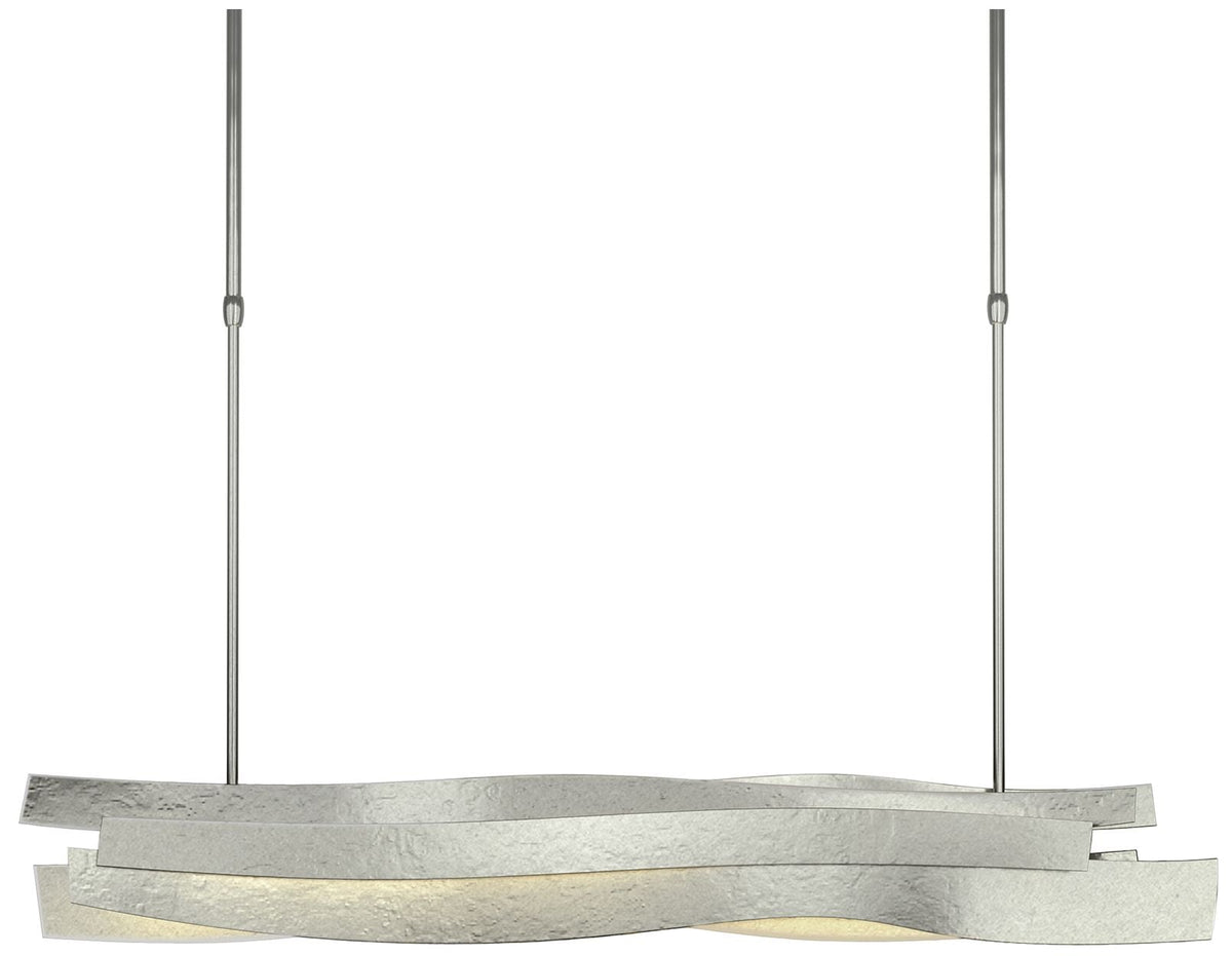 Landscape LED Pendant- Sterling Finish - Standard Height