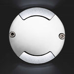 Round DC12V Modern Recessed LED Step Lights Waterproof Underground Garden Deck Lighting