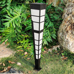 LED Outdoor Post Lights Garden Lights Outside Lights Geometric ShapedPatio Lights