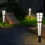 LED Outdoor Post Lights Garden Lights Outside Lights Geometric ShapedPatio Lights
