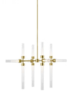 Linger Chandelier, 12-Light, LED, Brass, Natural Brass, 38.4"W (700LNG12NB-LED930 70P9E4W)