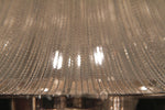 Maxim Chantilly 34" Wide Nickel Jewelry Chain Chandelier
