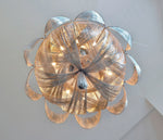 Maxim Chantilly 34" Wide Nickel Jewelry Chain Chandelier