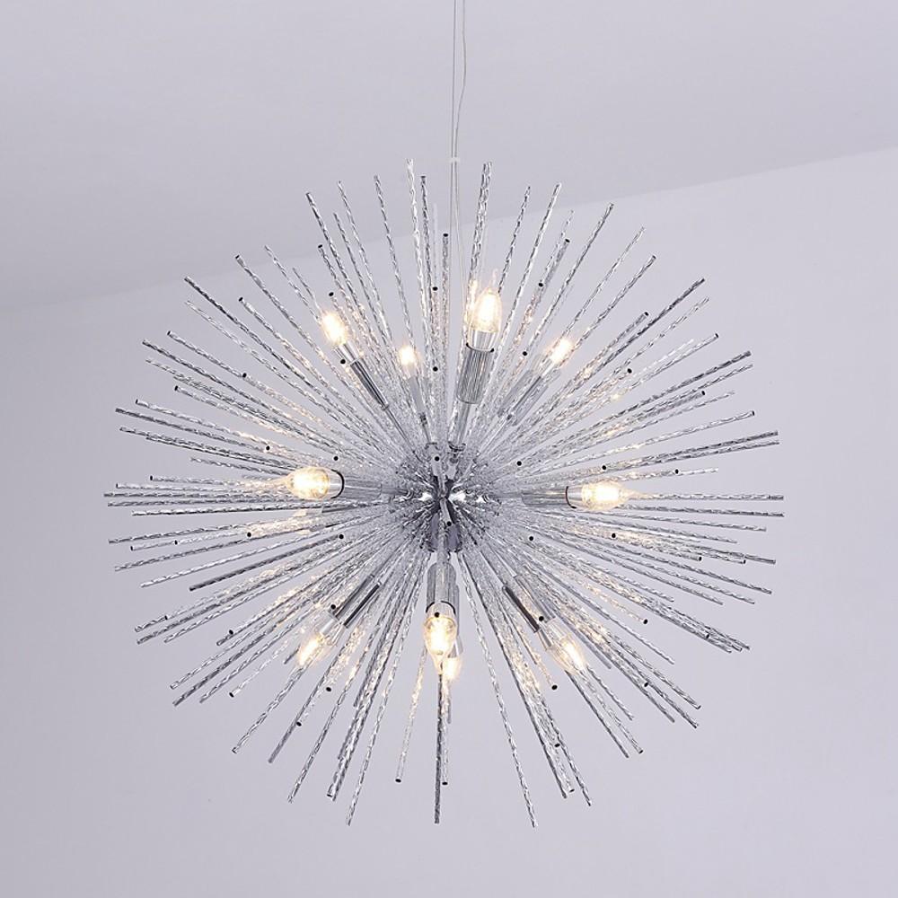 Unique Globe Design LED Electroplated Metal Modern Pendant Lighting