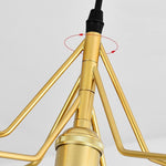 Multiple Star Shaped LED Modern Pendant Light Hanging Lamp Island Lights