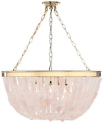 Metropolitan Flotsam 8-Light 33.5-in Brass Pendant