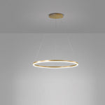 Circle LED Modern Chandelier Pendant Light Hanging Lamp Island Lights