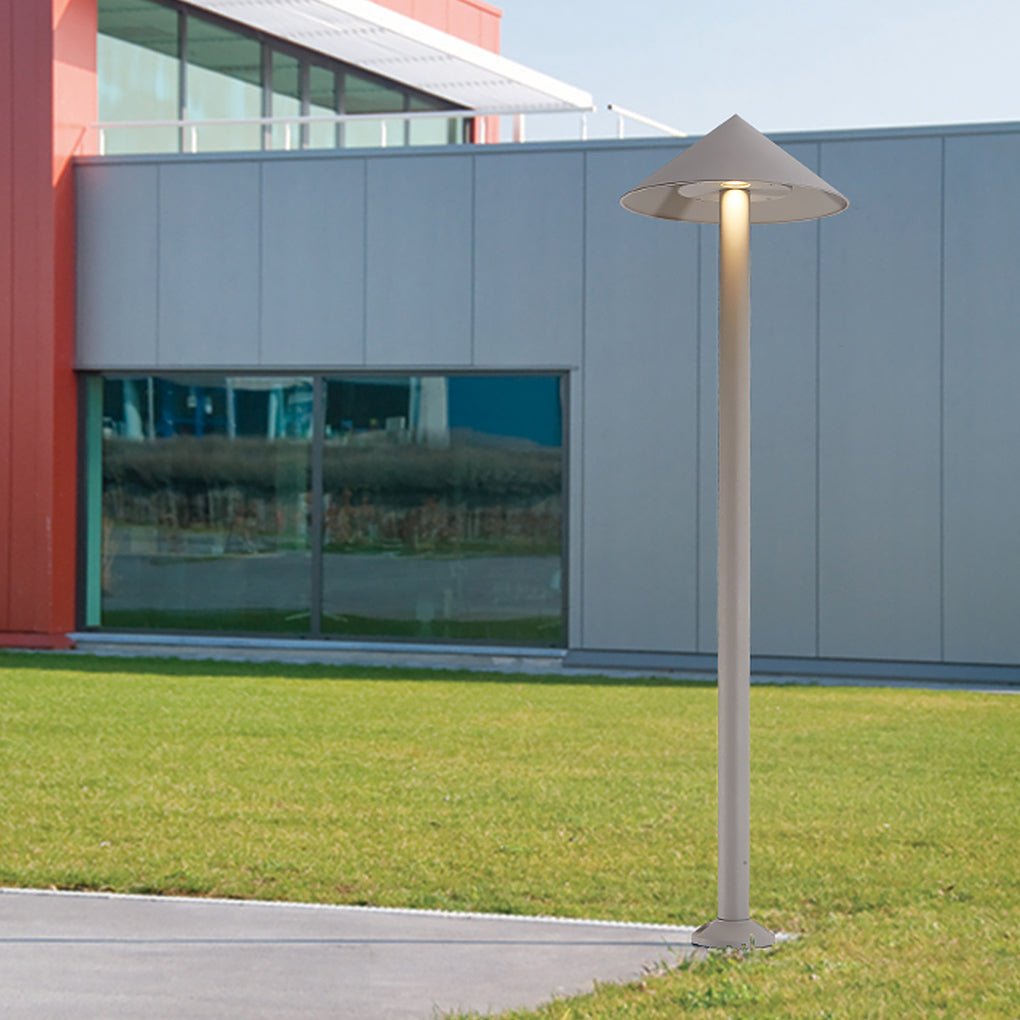 Minimalist Modern Waterproof High Pole Post Light for Landscape Garden Road