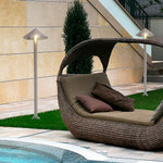 Minimalist Modern Waterproof High Pole Post Light for Landscape Garden Road