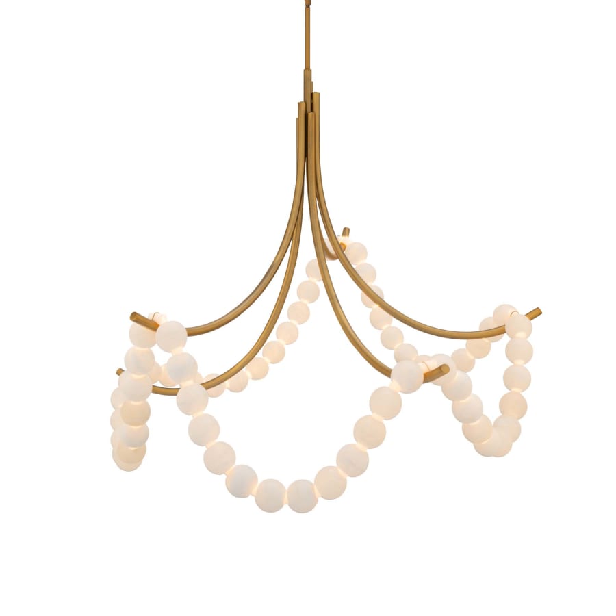 Parel 46" Wide LED Semi-Flush Ceiling Fixture