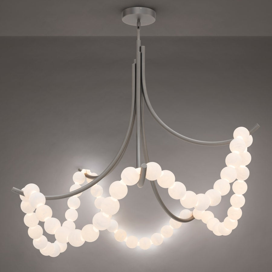 Parel 46" Wide LED Semi-Flush Ceiling Fixture