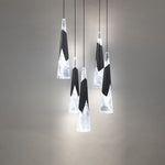 Kilt 5 Light 17" Wide LED Suspension Multi Light Pendant