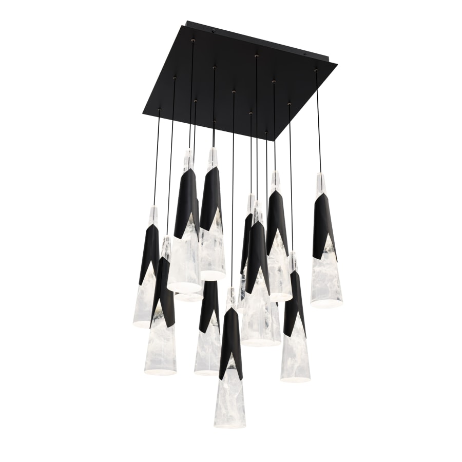 Kilt 13 Light 20" Wide LED Suspension Multi Light Pendant