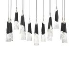 Kilt 14 Light 10" Wide LED Suspension Multi Light Pendant
