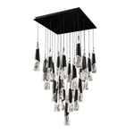 Kilt 25 Light 28" Wide LED Suspension Multi Light Pendant