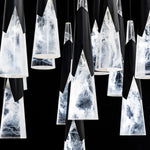 Kilt 41 Light 36" Wide LED Suspension Multi Light Pendant