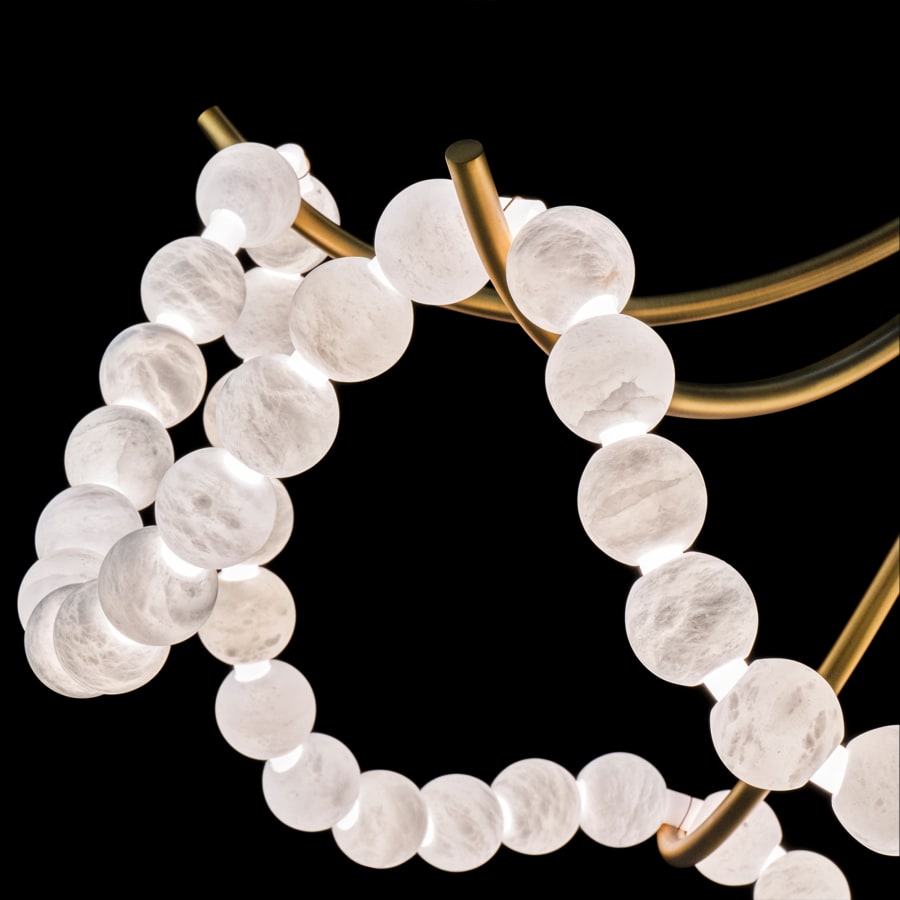 Parel 46" Wide LED Pendant