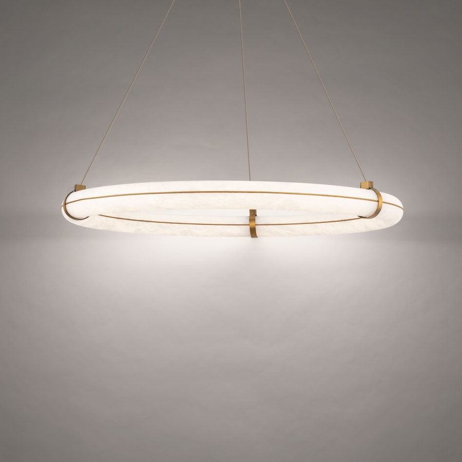 Clique 31" Wide LED Suspension Pendant