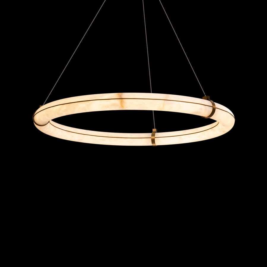 Clique 31" Wide LED Suspension Pendant