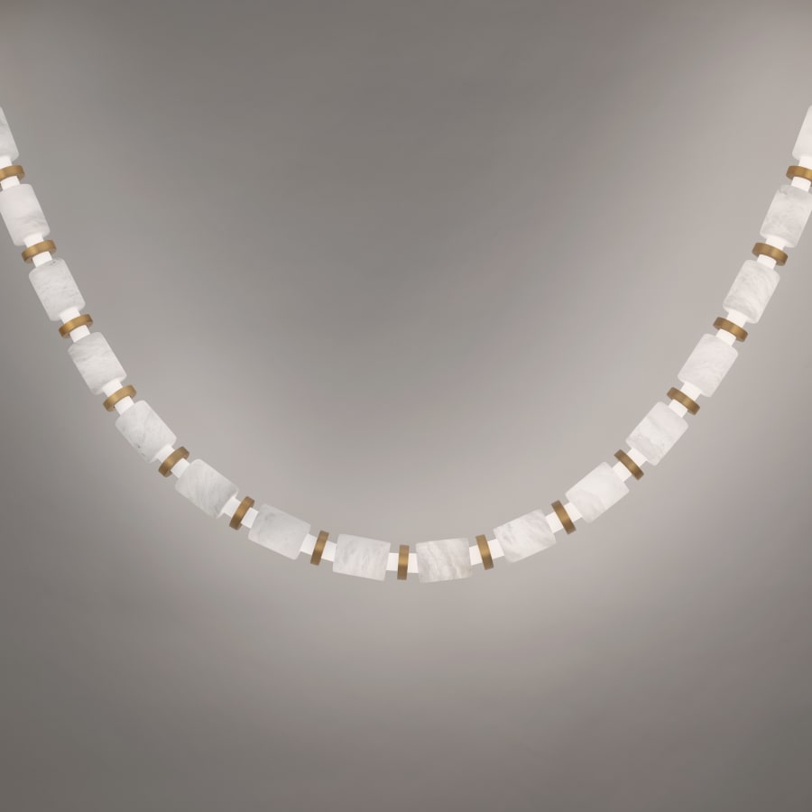 Entice 48 Light 2" Wide LED Multi Light Pendant