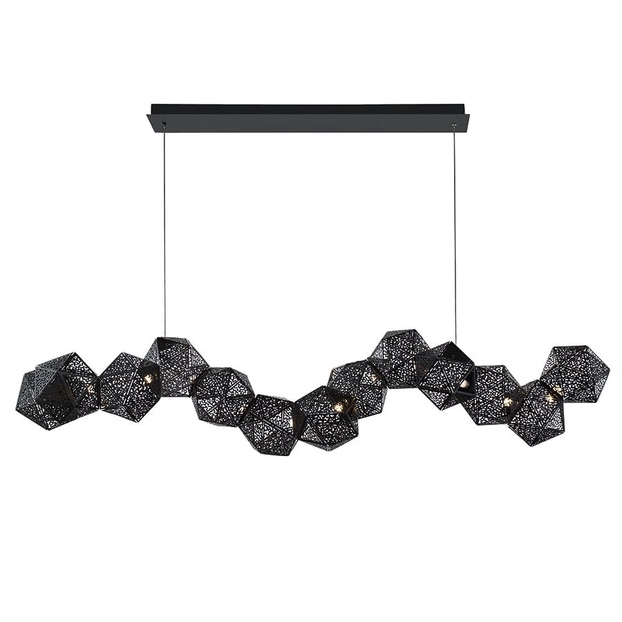 Riddle 64" Wide Integrated LED Linear Chandelier