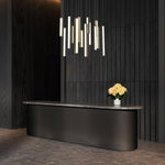 Chaos 23 Light 12" Wide LED Suspension Linear Pendant