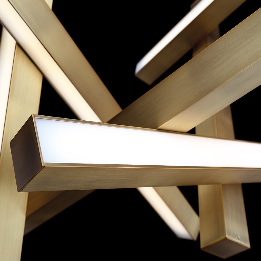 Chaos 25" Wide Integrated LED Chandelier