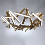 Chaos 61" Wide Integrated LED Chandelier