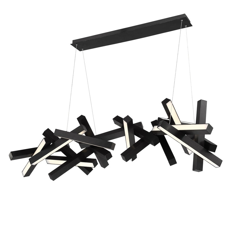 Chaos 72" Wide Integrated LED Chandelier
