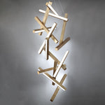 Chaos 31" Wide LED Suspension Chandelier