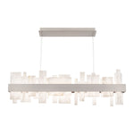 Acropolis 46" Wide LED Abstract Linear Chandelier