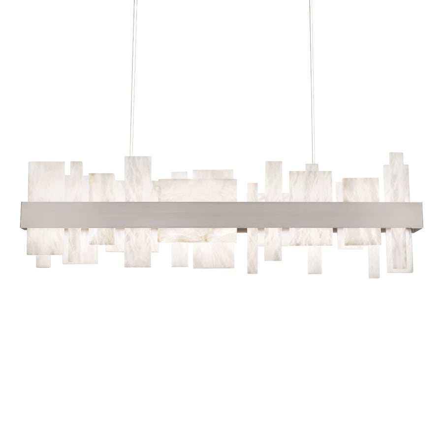 Acropolis 46" Wide LED Abstract Linear Chandelier