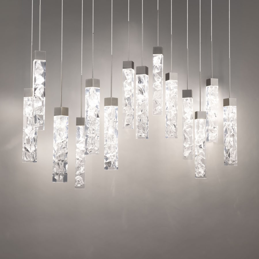 Minx 14 Light 10" Wide LED Crystal Multi Light Pendant