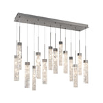 Minx 14 Light 10" Wide LED Crystal Multi Light Pendant