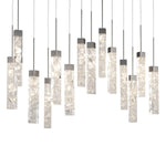 Minx 14 Light 10" Wide LED Crystal Multi Light Pendant