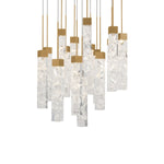 Minx 15 Light 23" Wide LED Crystal Multi Light Pendant