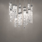 Minx 21 Light 26" Wide LED Crystal Multi Light Pendant
