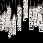 Minx 23 Light 12" Wide LED Crystal Multi Light Pendant