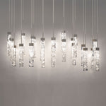 Minx 23 Light 12" Wide LED Crystal Multi Light Pendant