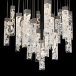 Minx 25 Light 28" Wide LED Crystal Multi Light Pendant