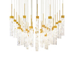 Minx 41 Light 36" Wide LED Crystal Multi Light Pendant