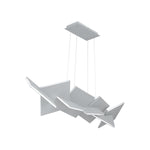 Konstrukt 8 Light 48" Wide LED Linear Chandelier