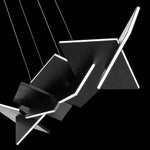 Konstrukt 8 Light 48" Wide LED Linear Chandelier