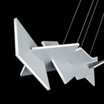 Konstrukt 8 Light 48" Wide LED Linear Chandelier