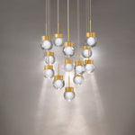 Double Bubble 13 Light 20" Wide LED Suspension Multi Light Pendant